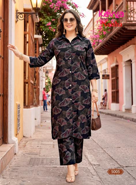 Kavya naisha vol-5 coord set wholesale clothing website